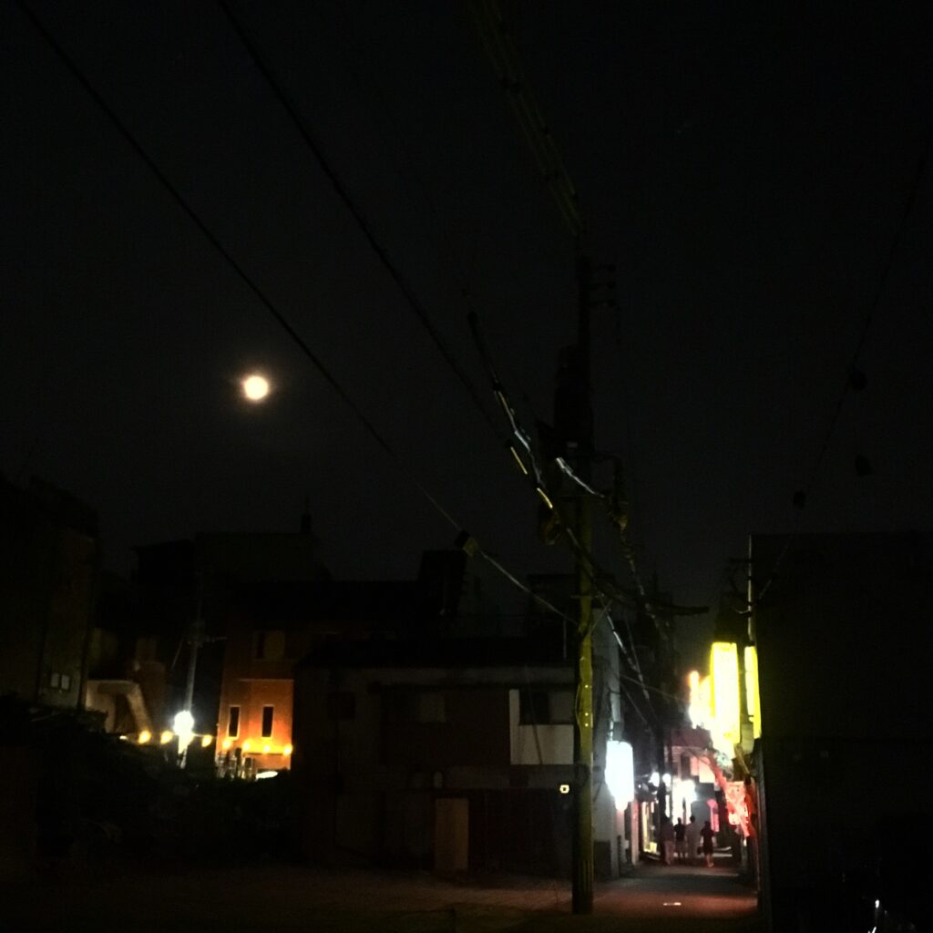 満月の夜に＠京町食堂